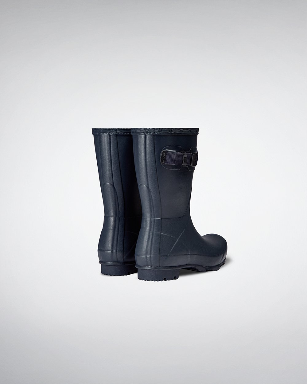 Hunter Norris Field Short Rain Boots - Online Store Womens Navy - ITYAQL680